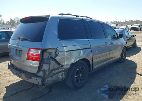 2006 Honda Odyssey Ex-L из США, поврежденный, VIN 5FNRL38706B059853